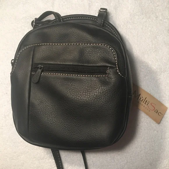 2X host pick๐๐SALE!! NWT Multi Sac Black Handbag - Picture 1 of 6